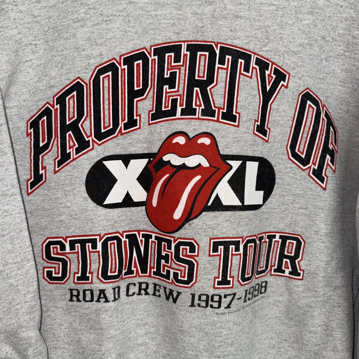 Band Tees Vintage 1997 - 1998 The Rolling Stones Tour Crewneck Size US XL / EU 56 / 4 - 2 Thumbnail