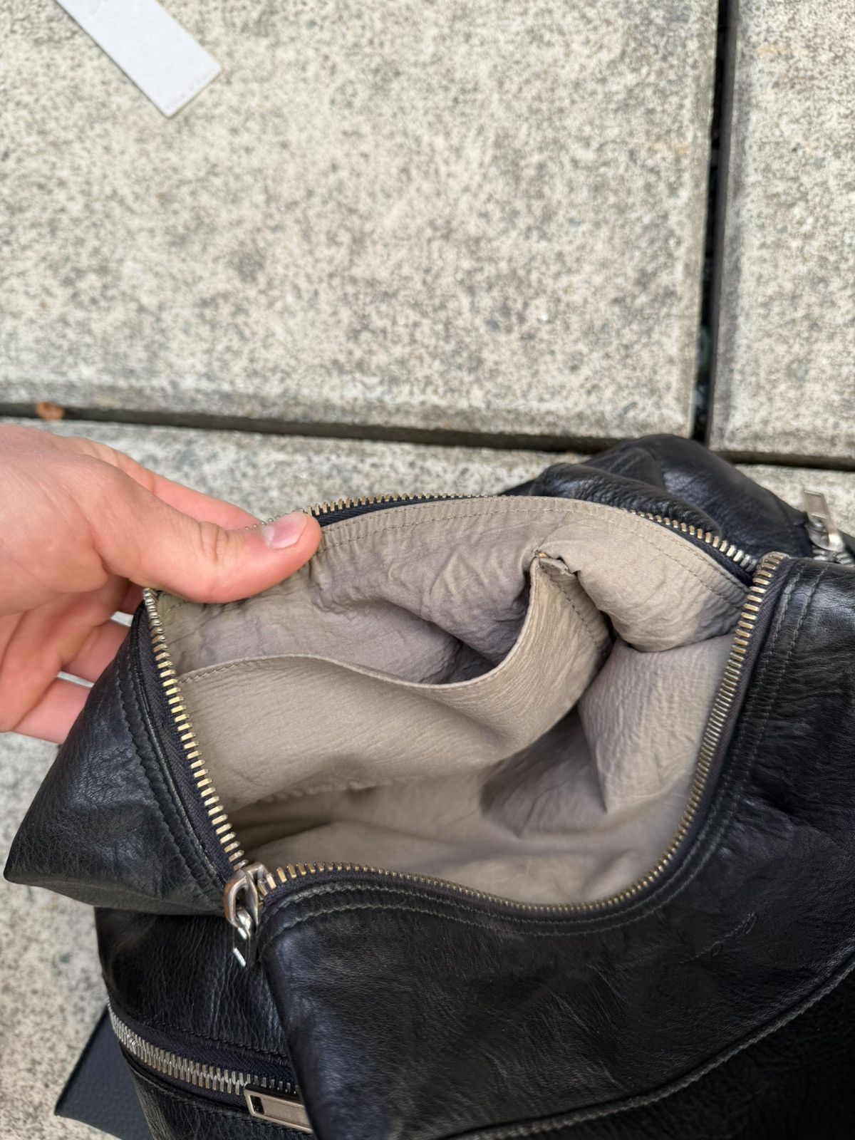 Rick Owens RICK OWENS SS19 BABEL BACKPACK Size ONE SIZE - 23 Thumbnail