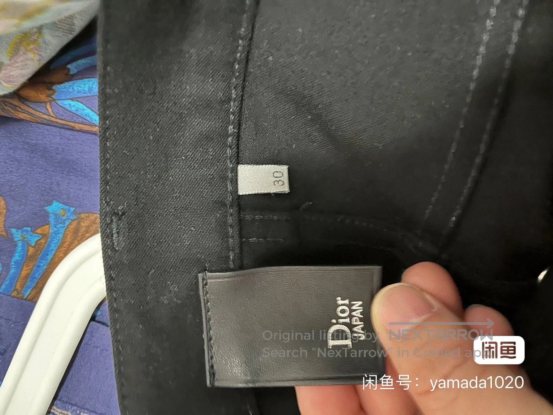 Dior Dior Homme Black Denim Pants Size 30. Size US 30 / EU 46 - 4 Thumbnail