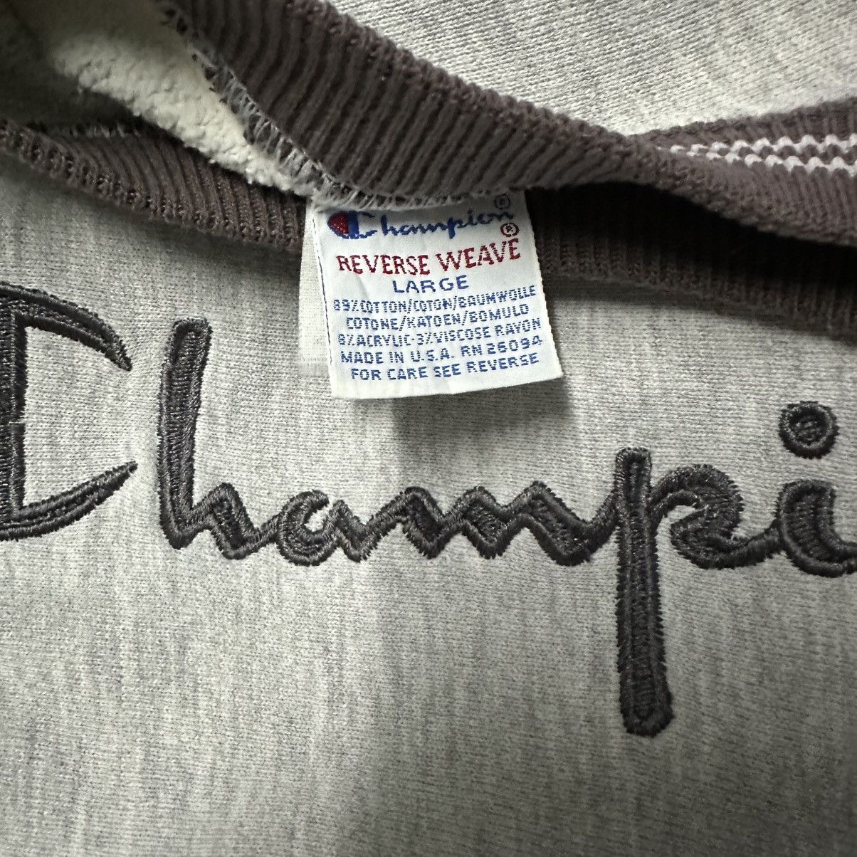 Champion × Vintage Vintage Champion Reverse Weave Sweatshirt USA Size US XL / EU 56 / 4 - 2 Thumbnail