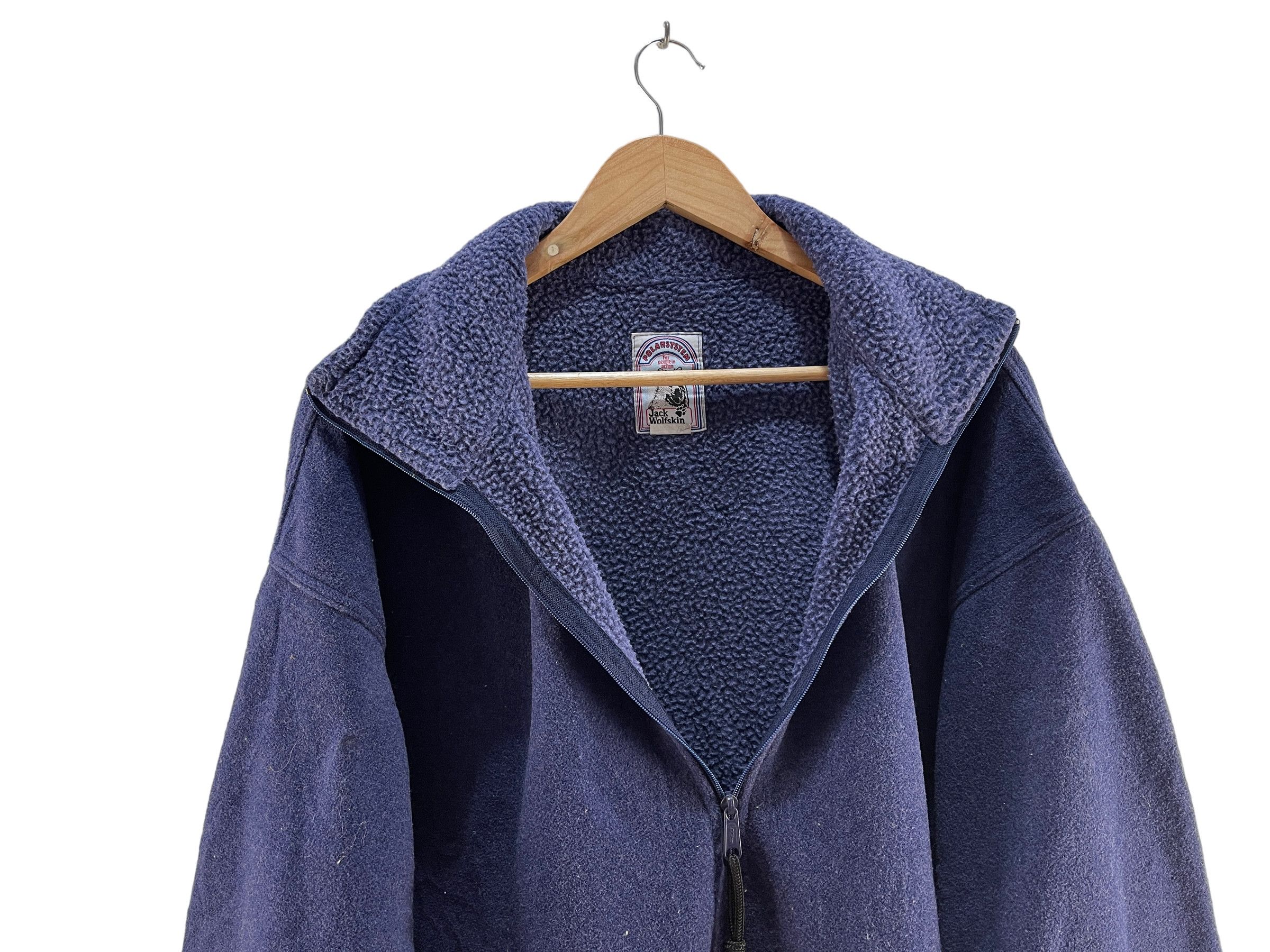 Jack Wolfskin × Polartec Vintage Jack Wolfskins Polartec Fleece Anorak Jacket Size L / US 10 / IT 46 - 3 Thumbnail