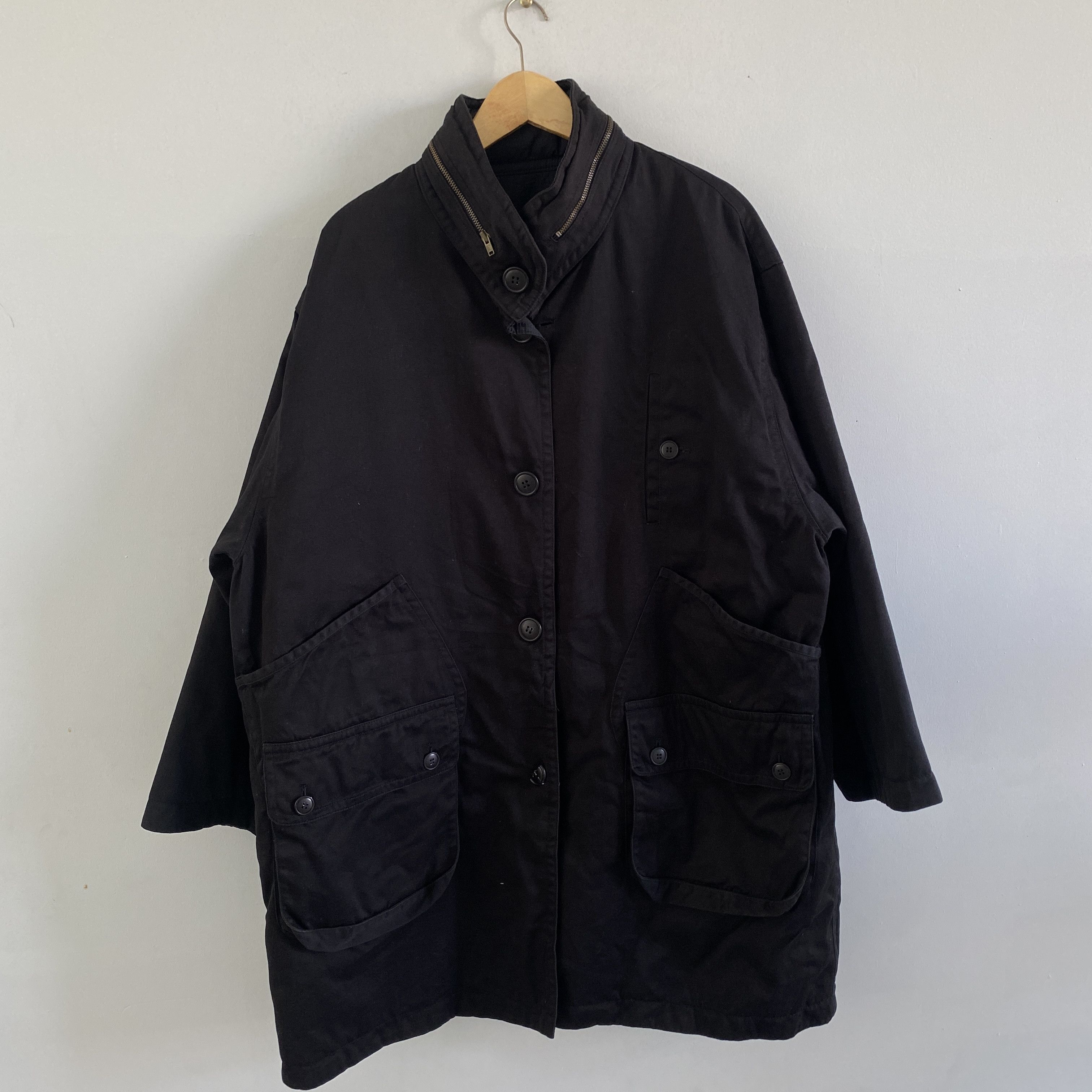 Issey Miyake Rare Vintage Issey Miyake Reversible Coat Iconic Logo Size US L / EU 52-54 / 3 - 3 Thumbnail