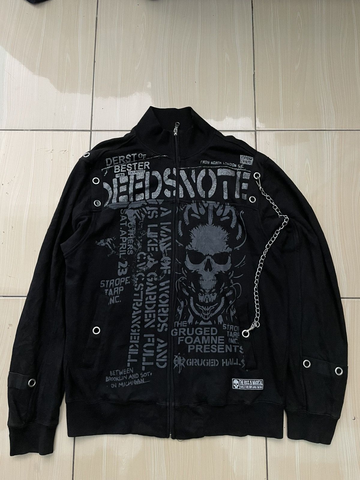 If Six Was Nine (send offer) Y2K Center clase jacket punk Size US L / EU 52-54 / 3 - 1 Thumbnail