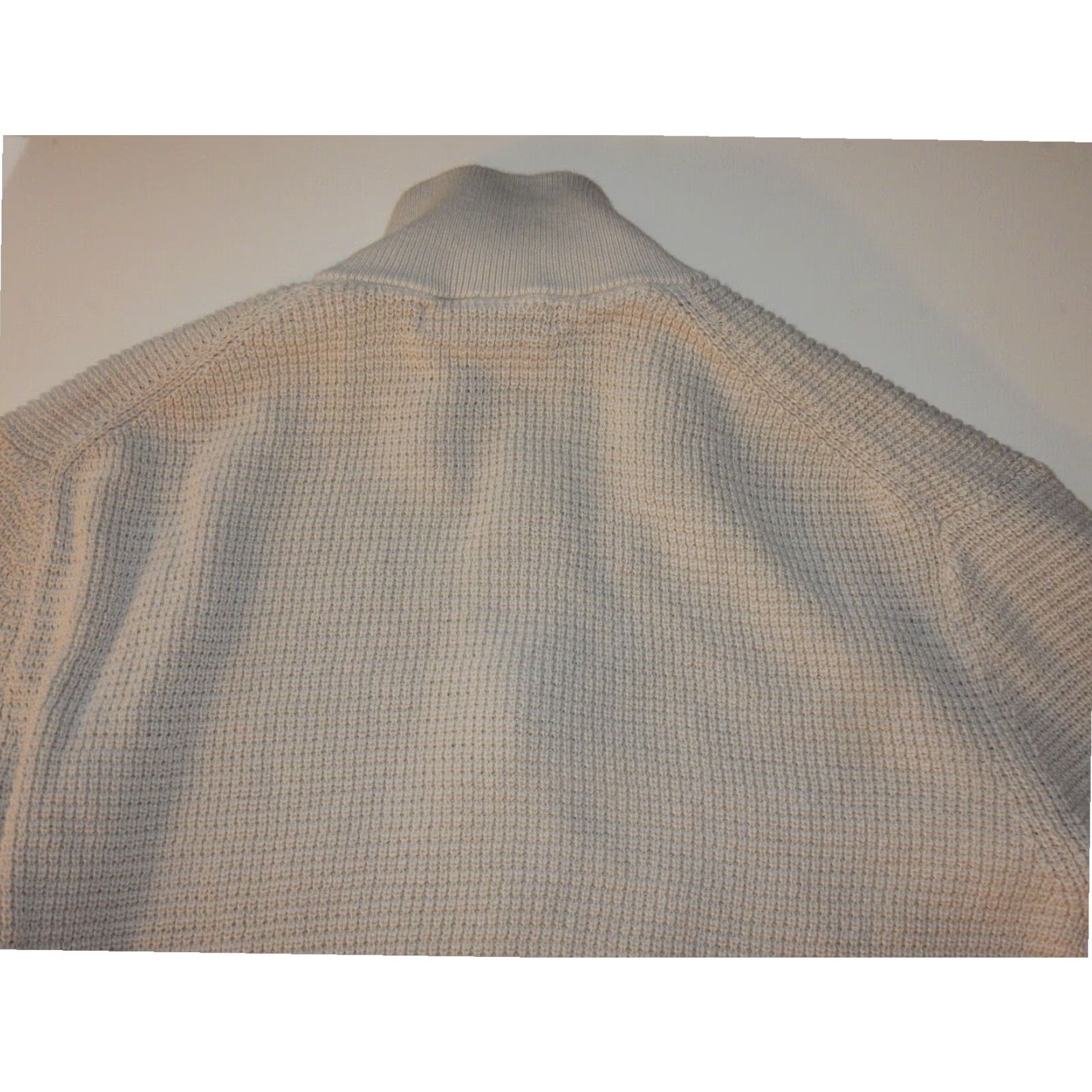 Banana Republic VINTAGE Banana Republic Mens Bomber Jacket Ivory L Size US L / EU 52-54 / 3 - 4 Thumbnail