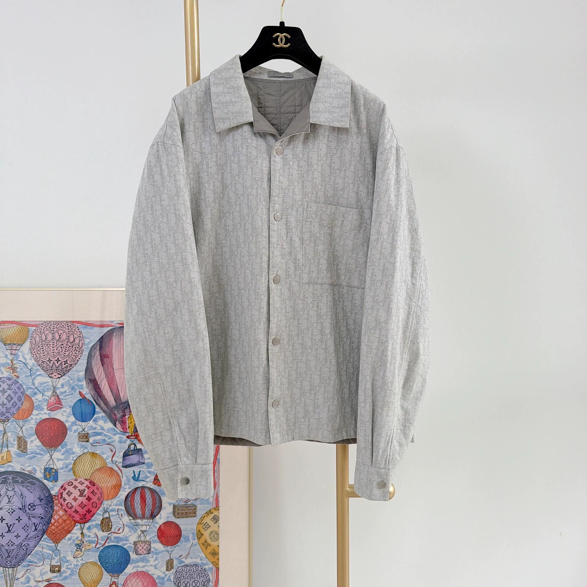 Dior Dior Oblique Monogram Jacket 48 2008 Size US M / EU 48-50 / 2 - 1 Thumbnail