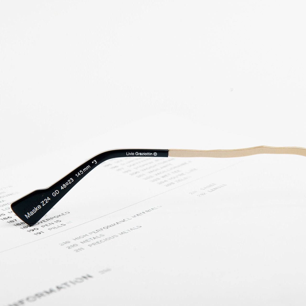 Kuboraum KUBORAUM Z24 GD SUNGLASSES Size ONE SIZE - 5 Thumbnail