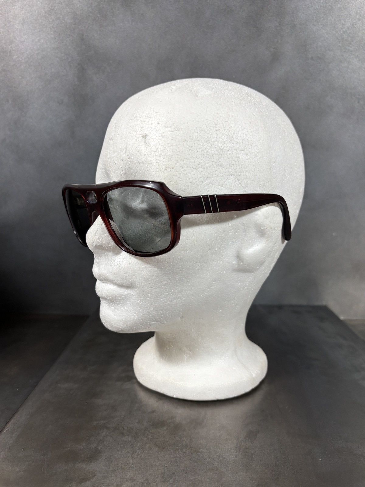 Zephyr 1980s Asdor by Persol Sunglasses Vintage Persol Ratti Pilot Size ONE SIZE - 15 Thumbnail