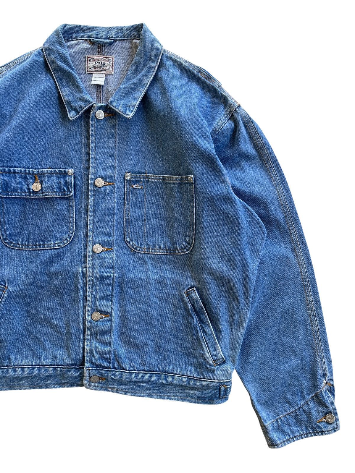 Polo Ralph Lauren 80s Polo Ralph Lauren Denim Jacket Size US M / EU 48-50 / 2 - 5 Thumbnail