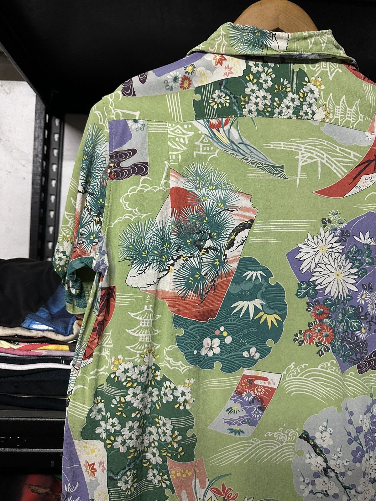 Sun Surf Vintage Sun Surf Hawaiian Japan Rayon Crape Button Ups Tee Size US M / EU 48-50 / 2 - 10 Thumbnail