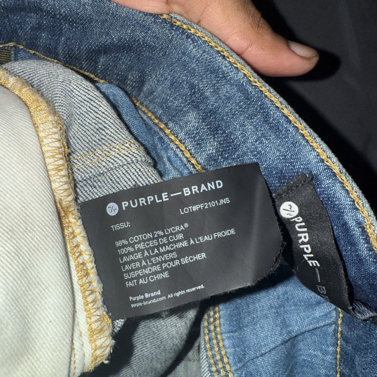 Purple Brand Purple Jeans size 30 Size US 30 / EU 46 - 5 Thumbnail