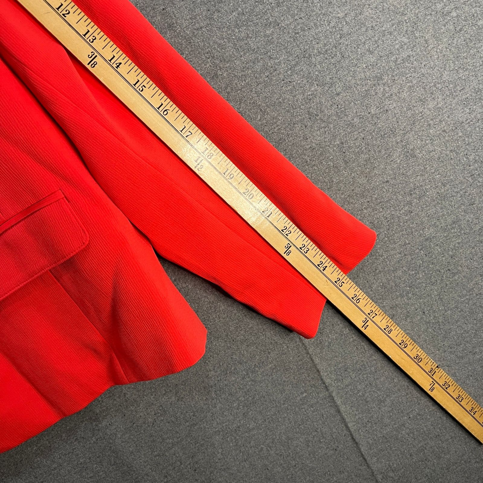 Other Candace Cameron Bure Suits Womens Regular Blazer Red Size L / US 10 / IT 46 - 7 Thumbnail