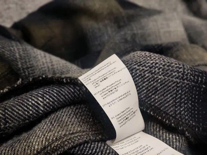 Hugo Boss Boss Orange Overshirt Flannel Checkered Wool Blend Shirt Size US XL / EU 56 / 4 - 7 Thumbnail