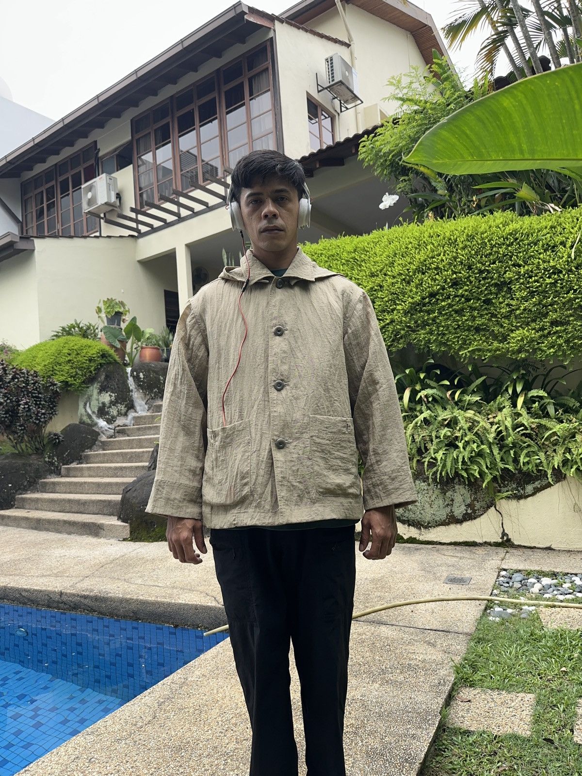 Hai Sporting Gear × Issey Miyake × Vintage Vintage Issey Miyake Hai sporting Gear 2 in 1 Jacket Size US M / EU 48-50 / 2 - 15 Thumbnail
