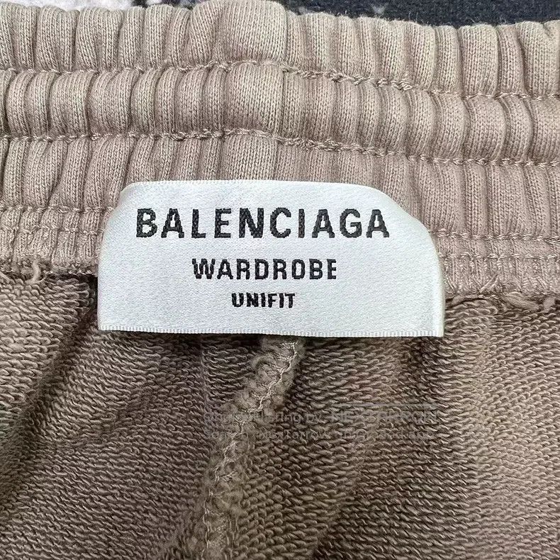 Balenciaga Balenciaga size S Alphabet Logo Elastic Waist Straight Leg Size US 27 - 4 Thumbnail