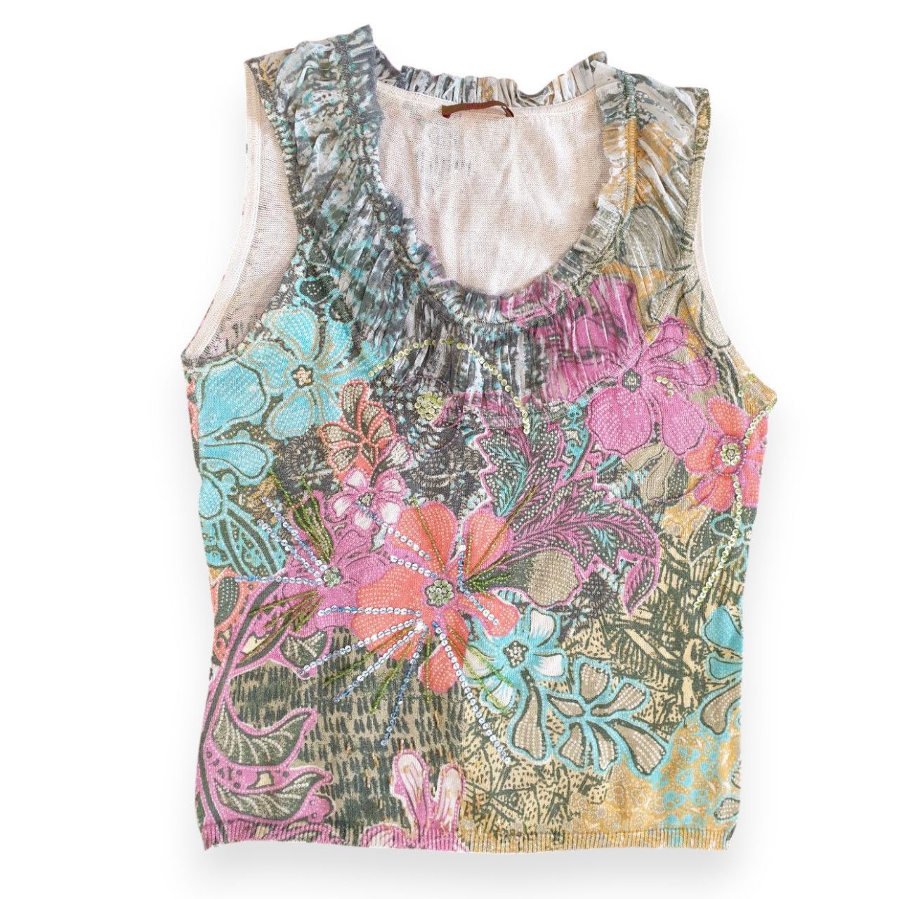 Kenzo kenzo jersey tank top sz S Size S / US 4 / IT 40 - 1 Thumbnail