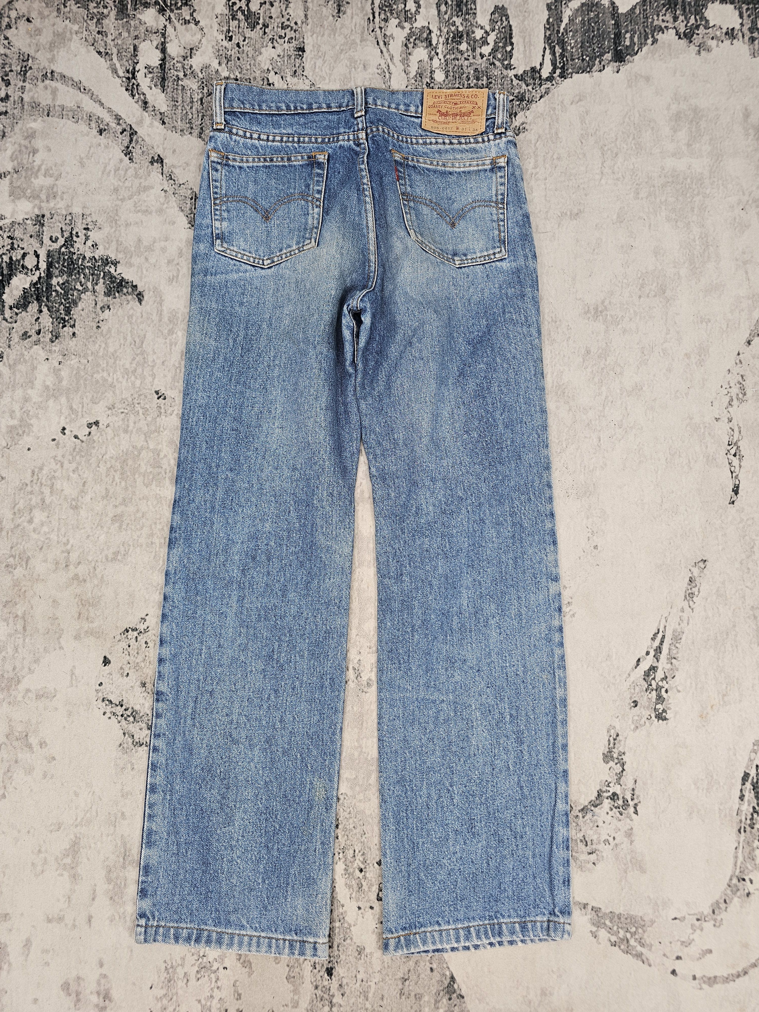 Levi's Vintage Clothing Vtg LEVIS 505 Straight Cut Faded Blue Jeans L0558 Size 30X29 Size US 30 / EU 46 - 2 Thumbnail