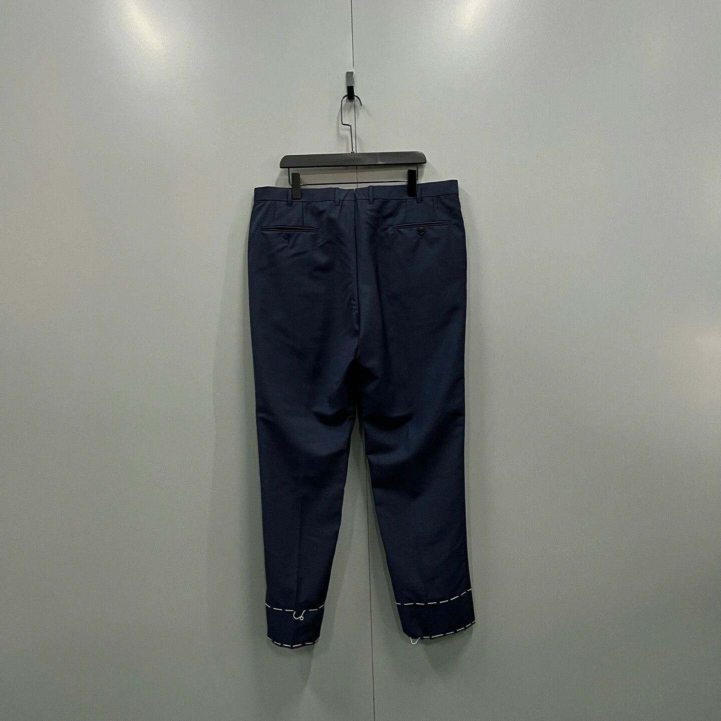 Ermenegildo Zegna Zegna Dark Blue Trousers Size 56 Size US 40 / EU 56 - 2 Thumbnail