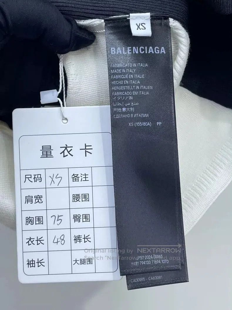 Balenciaga Balenciaga Crystal Embellished Tank Top. Size US XS / EU 42 / 0 - 6 Thumbnail