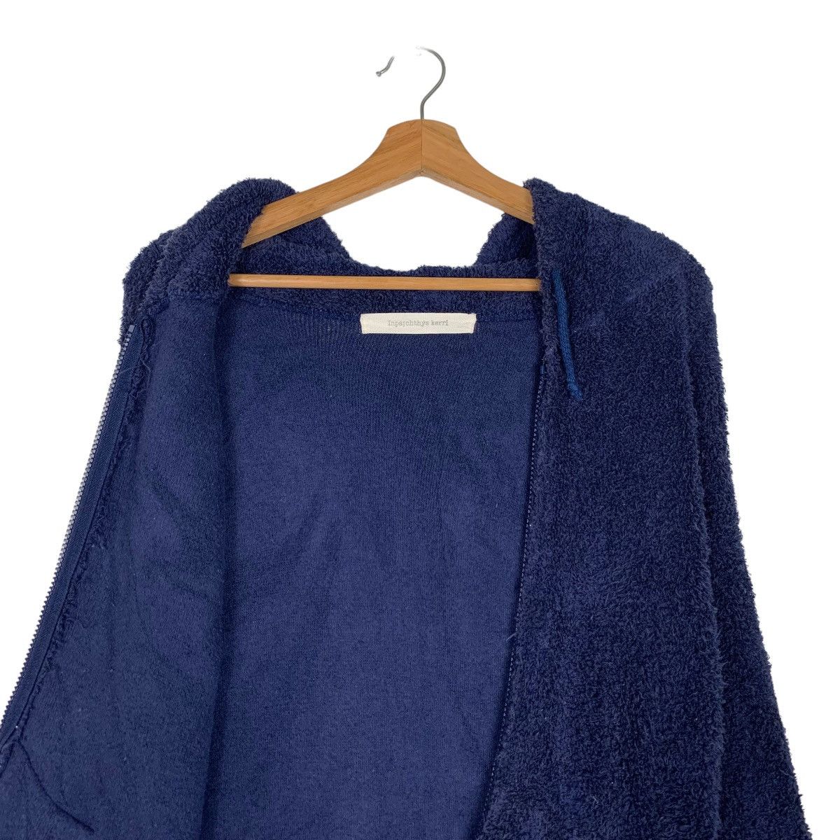 Japanese Brand INPAICHTHYS KEERI Stretchable Fleece Hoodies #0294-C13 Size US L / EU 52-54 / 3 - 11 Thumbnail