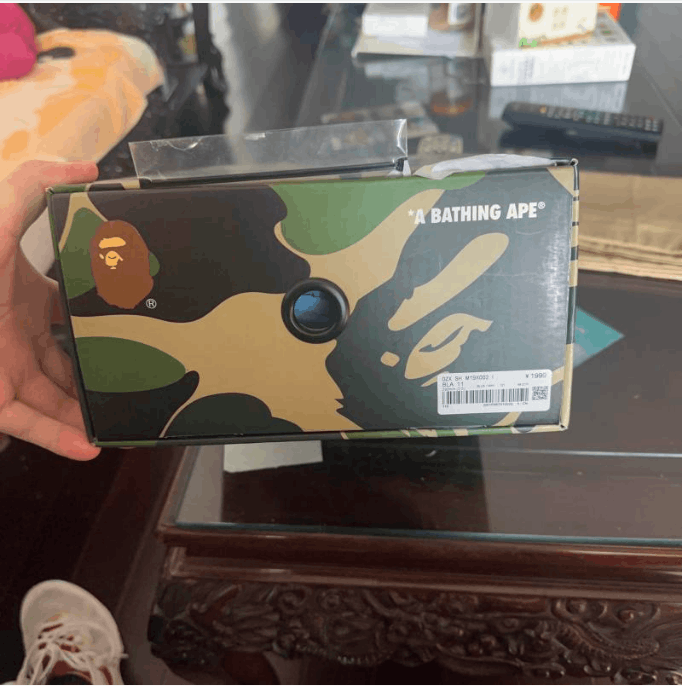 Bape Casual low cut sports shoes Size US 12 / EU 45 - 7 Thumbnail