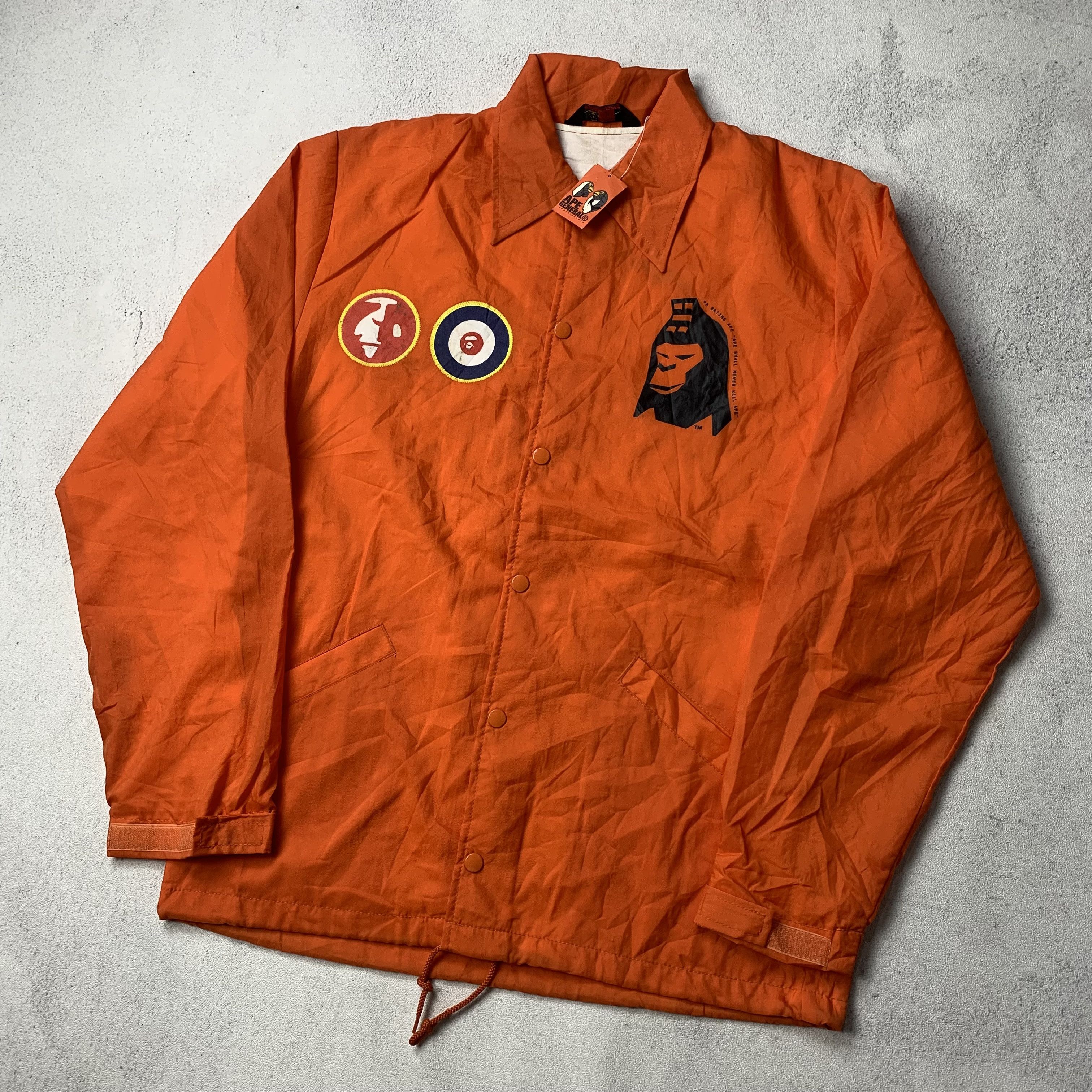 Bape SS99 A Bathing Ape General Coach Jacket Size US L / EU 52-54 / 3 - 1 Thumbnail