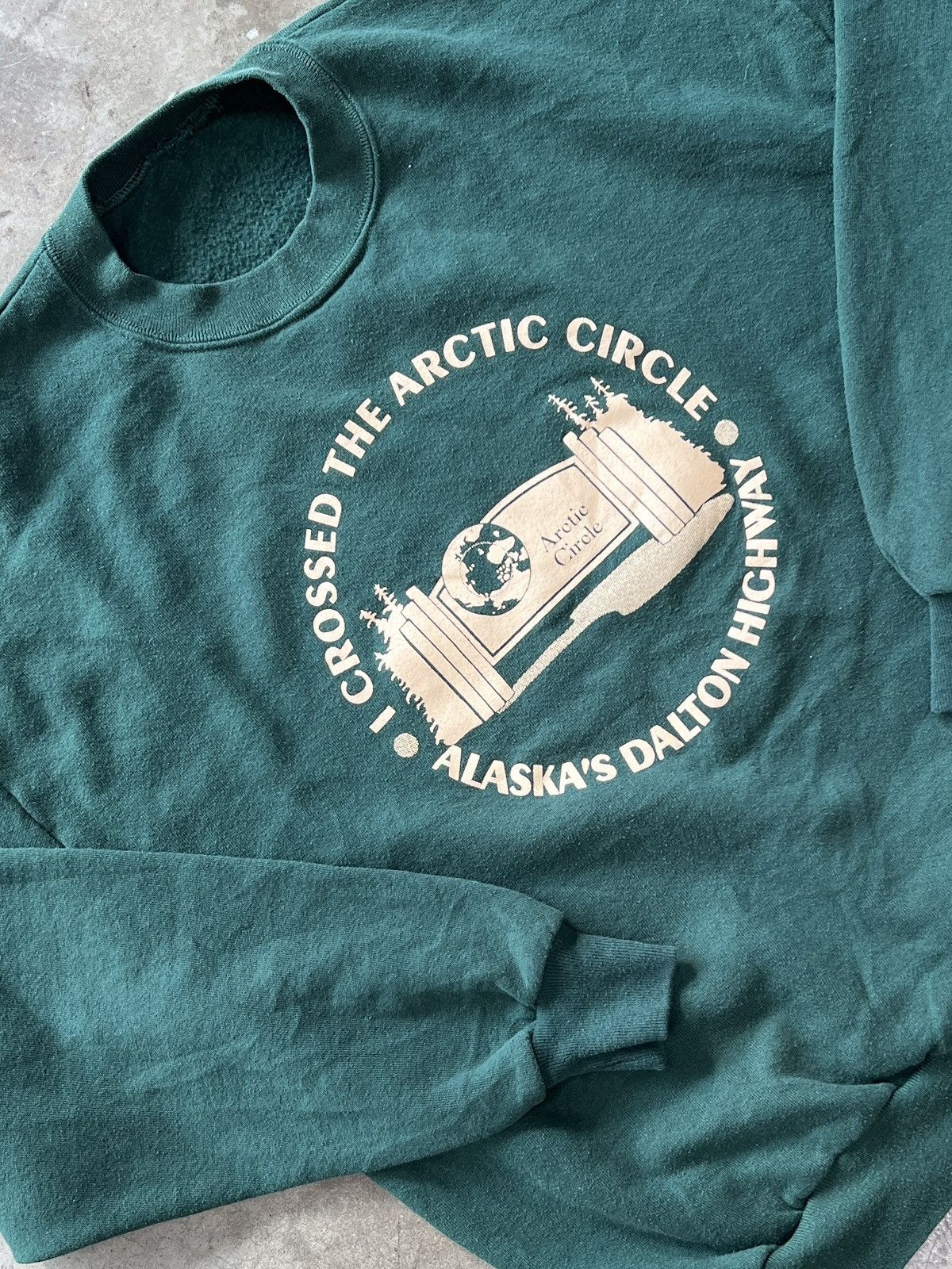 Vintage Vintage Alaska Artic Circle Nature Crewneck Large Size US L / EU 52-54 / 3 - 1 Thumbnail