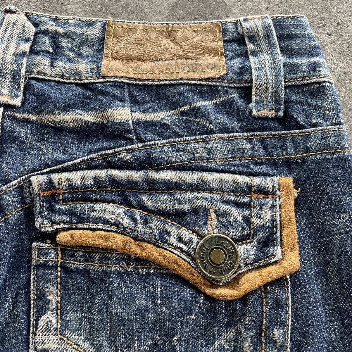 Lolita flare thrashed jeans ifsixwasnine styled