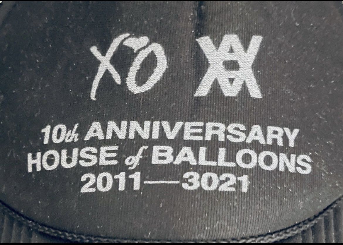 Daniel Arsham × The Weeknd The Weeknd x Daniel Arsham HOB 10 Year Hat (Black) Size ONE SIZE - 3 Thumbnail
