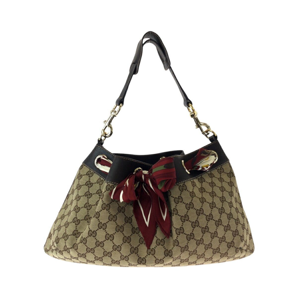 Gucci Gucci Gucci Positano GG Canvas Shoulder Bag Canvas Shoulder Bag 162788 DUTY FREE for USA Size ONE SIZE - 1 Thumbnail