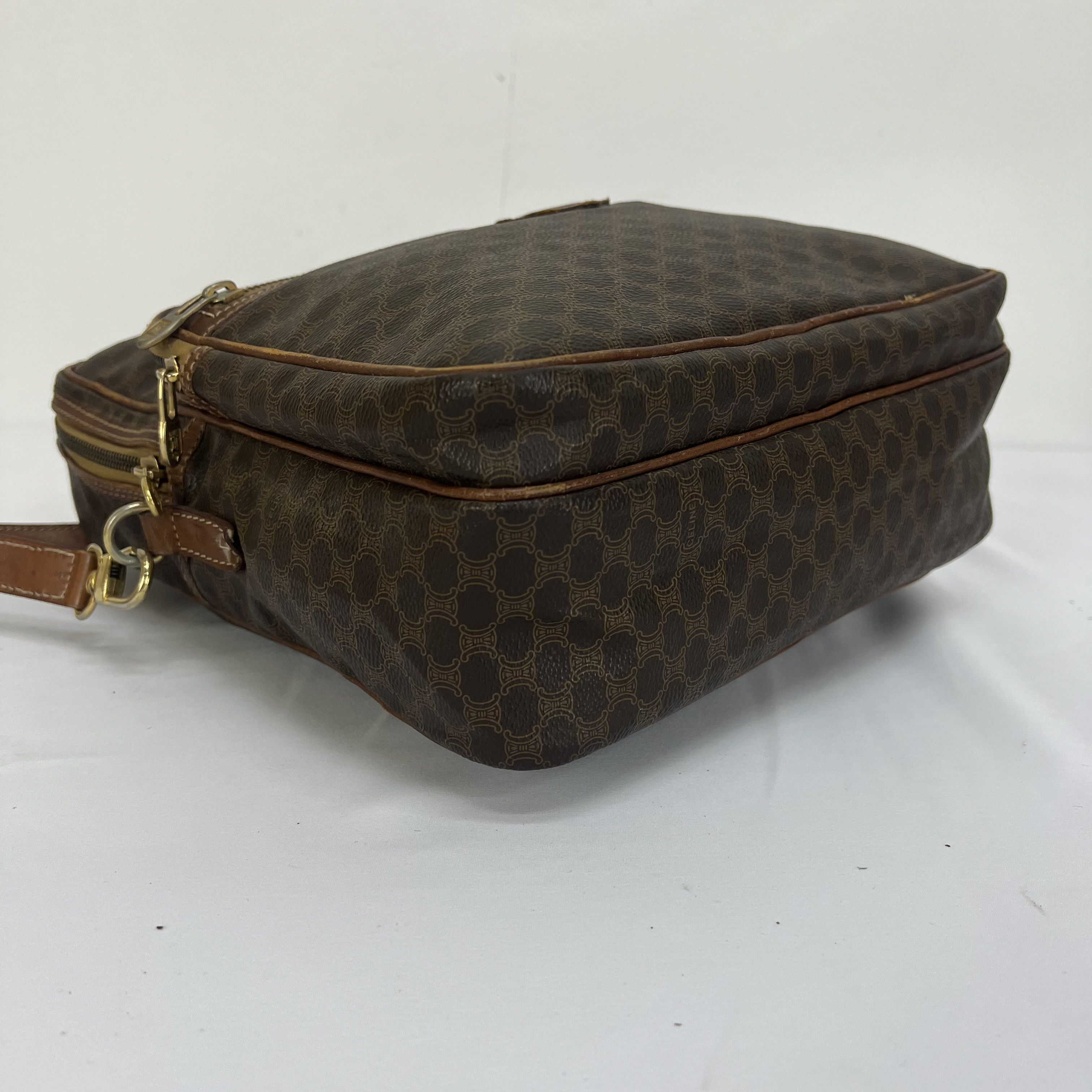 Celine Vintage Celine Macadam Messenger Bag Size ONE SIZE - 7 Thumbnail