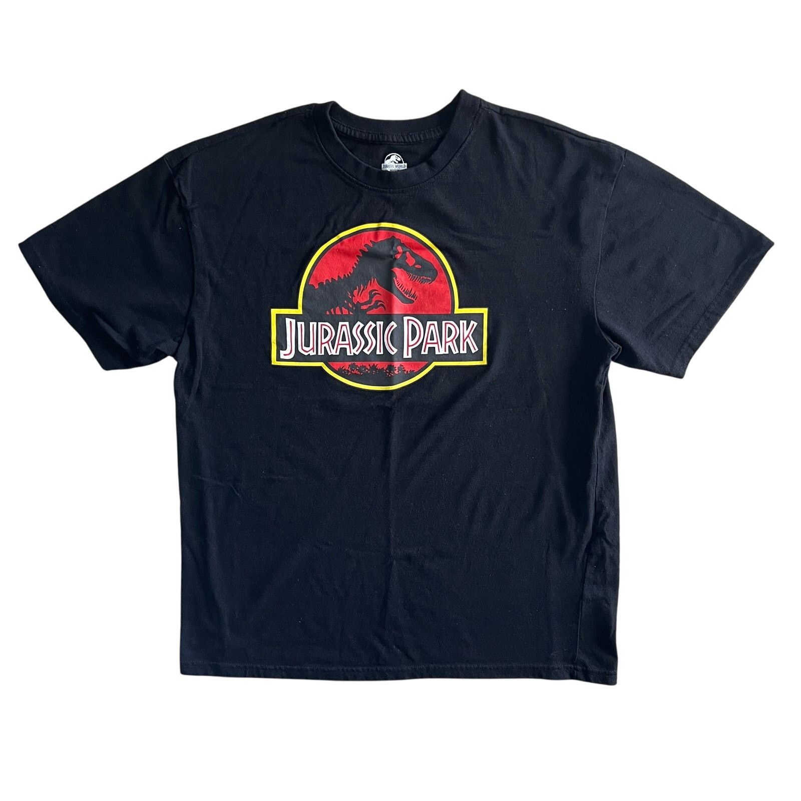 & Other Stories Jurassic Park Logo Tee XL Black – Movie Graphic Streetwear Size US XL / EU 56 / 4 - 1 Thumbnail