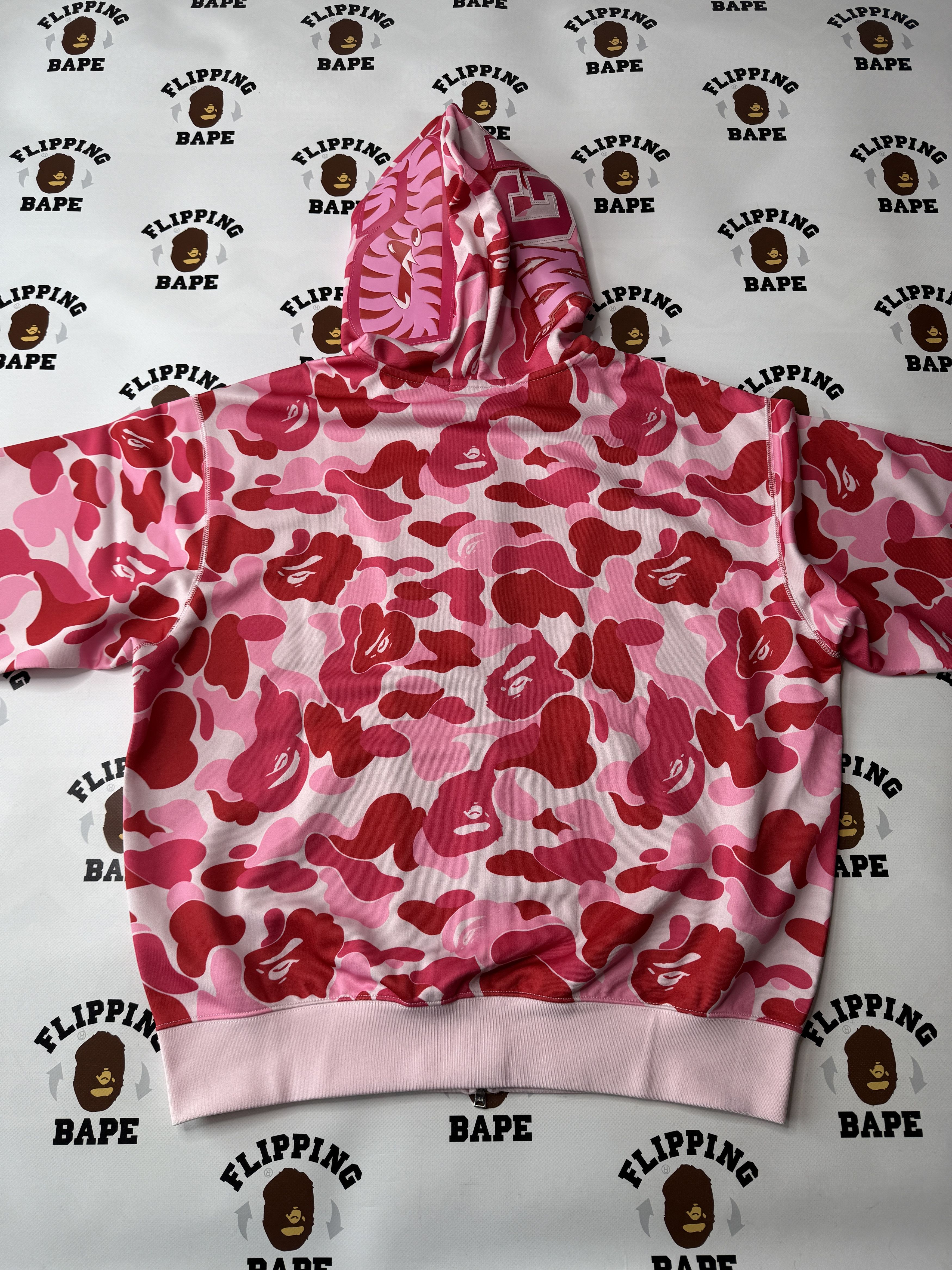 Bape BAPE ABC CAMO POLYESTER RELAXED FIT SHARK FULL ZIP HOODIE Size US L / EU 52-54 / 3 - 8 Thumbnail