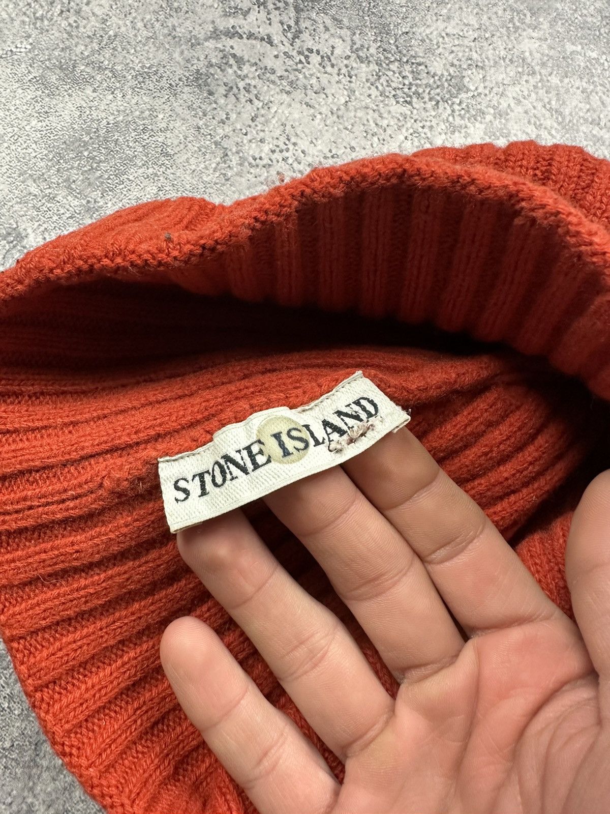 Stone Island Stone Island Beanie Wool Knit Hats 90s Embroidered Logo Cap Size ONE SIZE - 11 Thumbnail