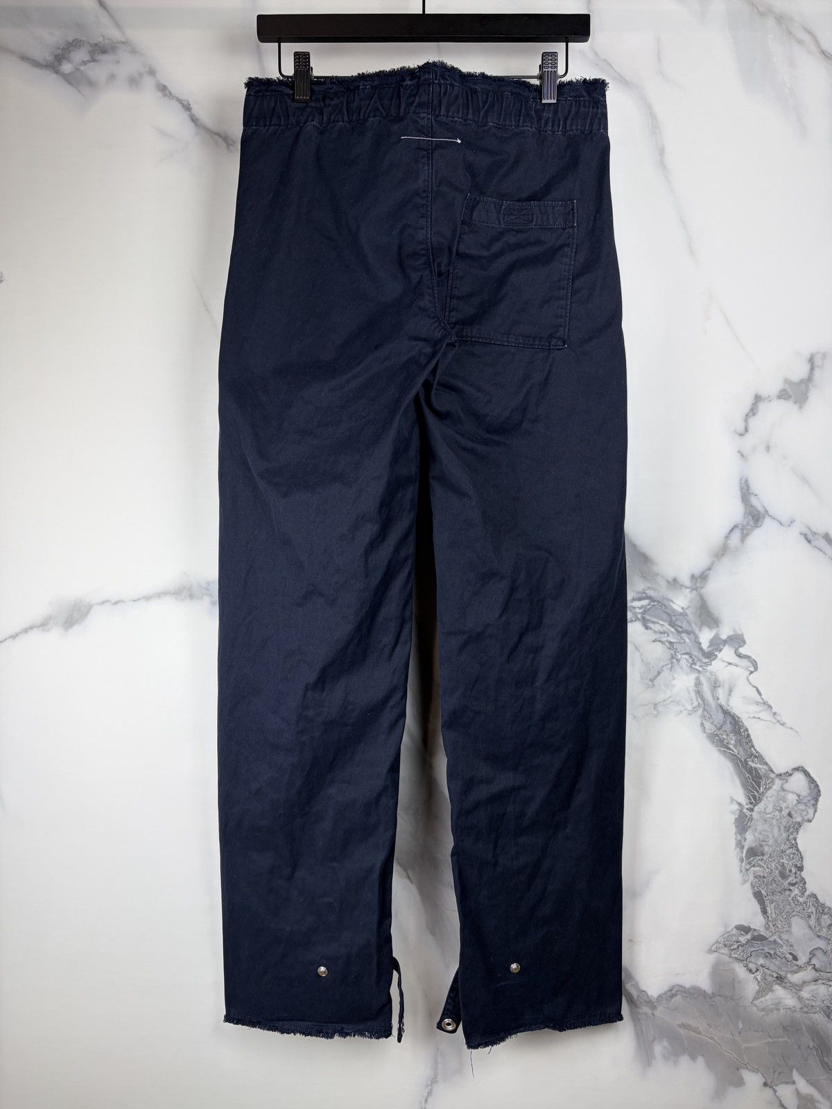Maison Margiela AW06 Maison Margiela Distress Zip Tassel Pocket Cargo Pants Size US 30 / EU 46 - 3 Thumbnail