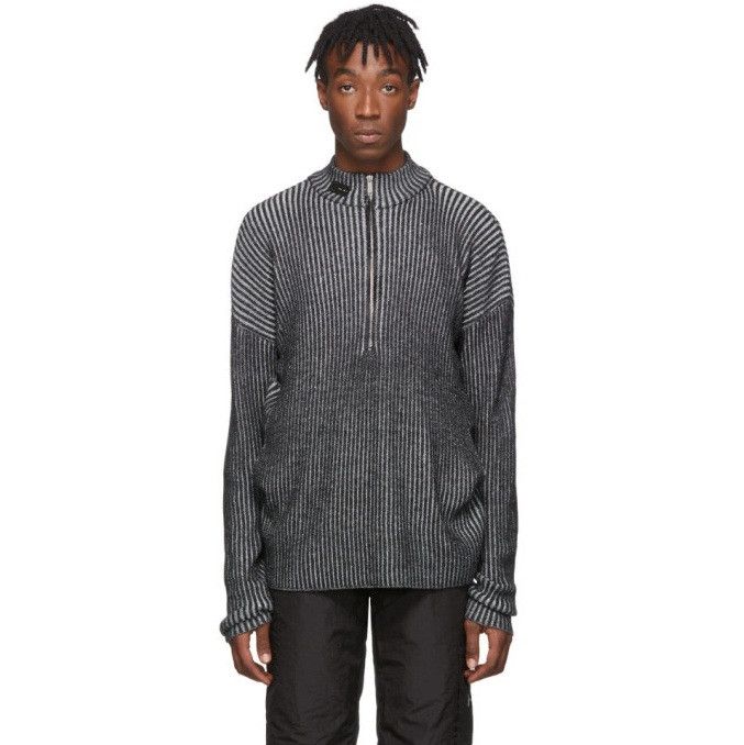 Heliot Emil Knit Half-Zip Sweater Size US M / EU 48-50 / 2 - 1 Thumbnail