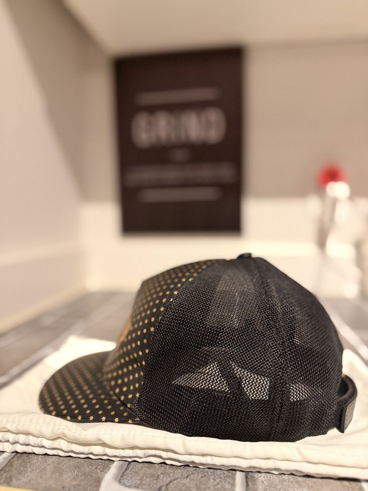 Gucci Gucci X Sega Leather Gucci Stars Baseball Hat M Size ONE SIZE - 4 Thumbnail
