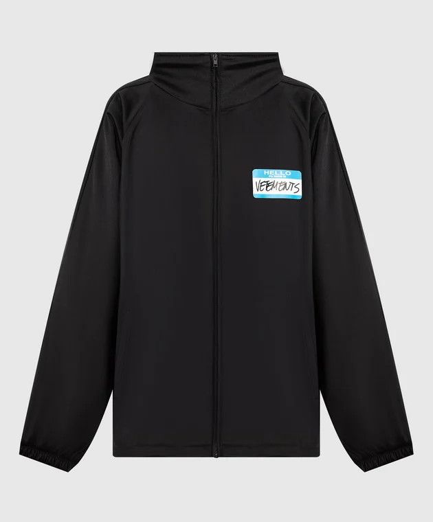 Vetements o1y0924 Zip Jacket in Black Size US L / EU 52-54 / 3 - 1 Thumbnail