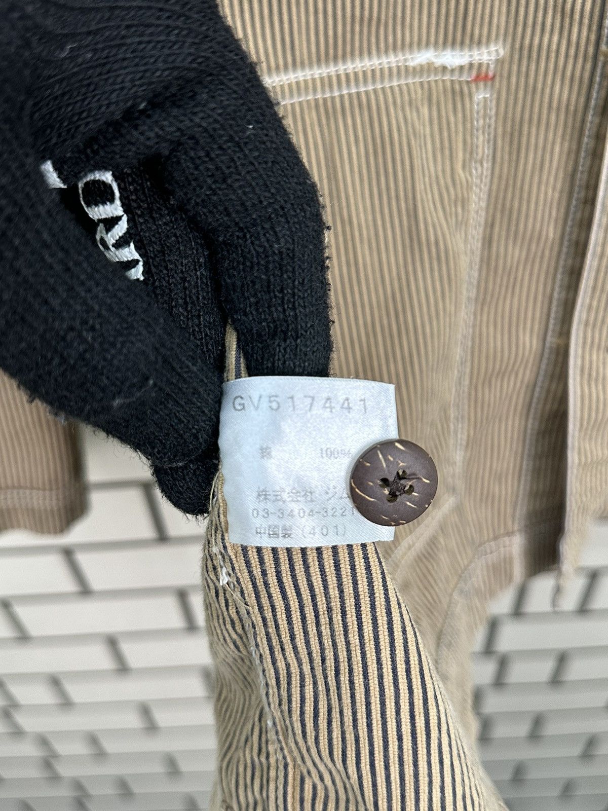 Japanese Brand Dr.Herming Grand PA By 65 Givelife Button Jacket Size US L / EU 52-54 / 3 - 12 Thumbnail