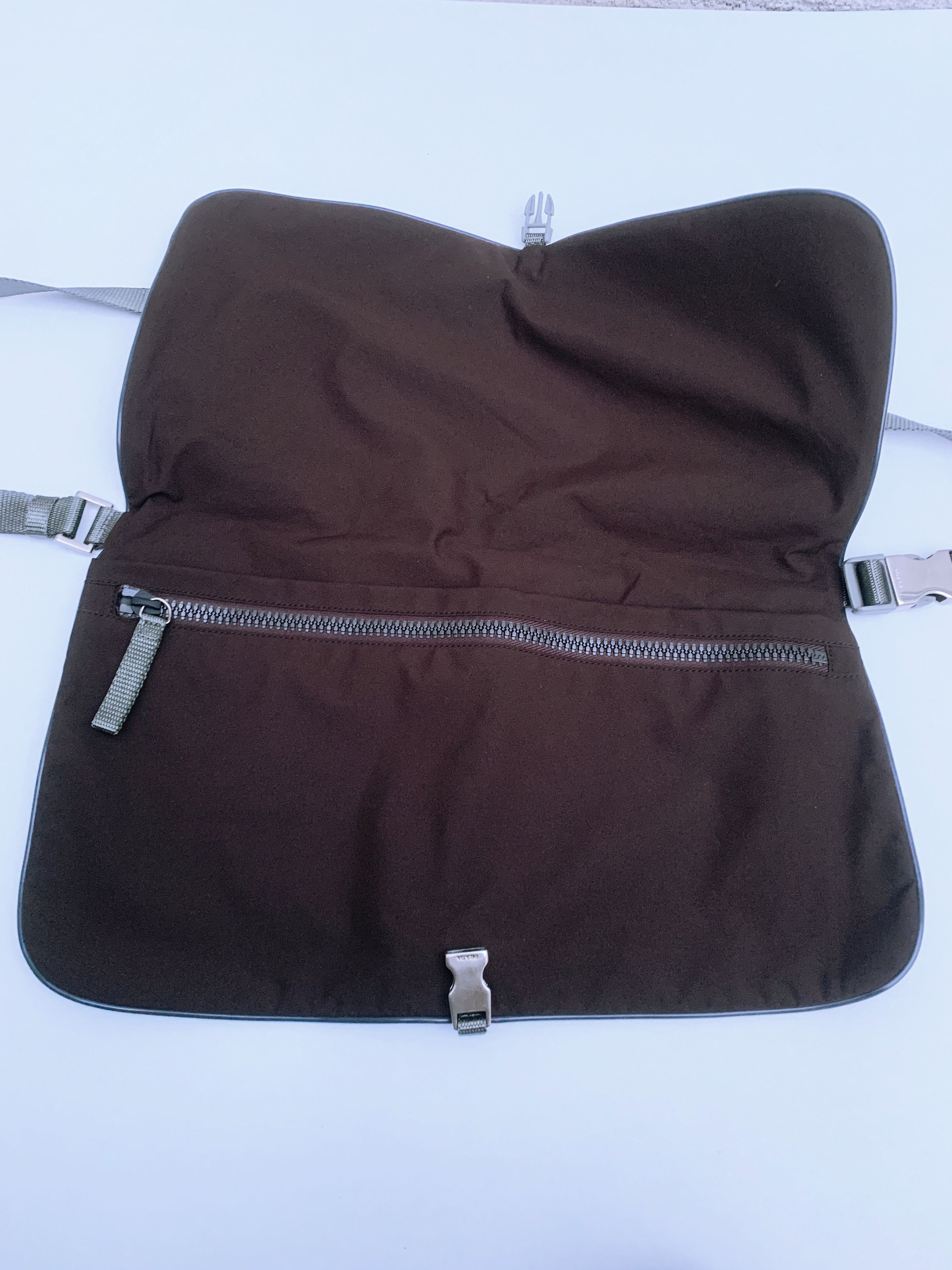 Prada PRADA Linea Rossa Brown Cross Body - Shoulder Bag Size ONE SIZE - 5 Thumbnail