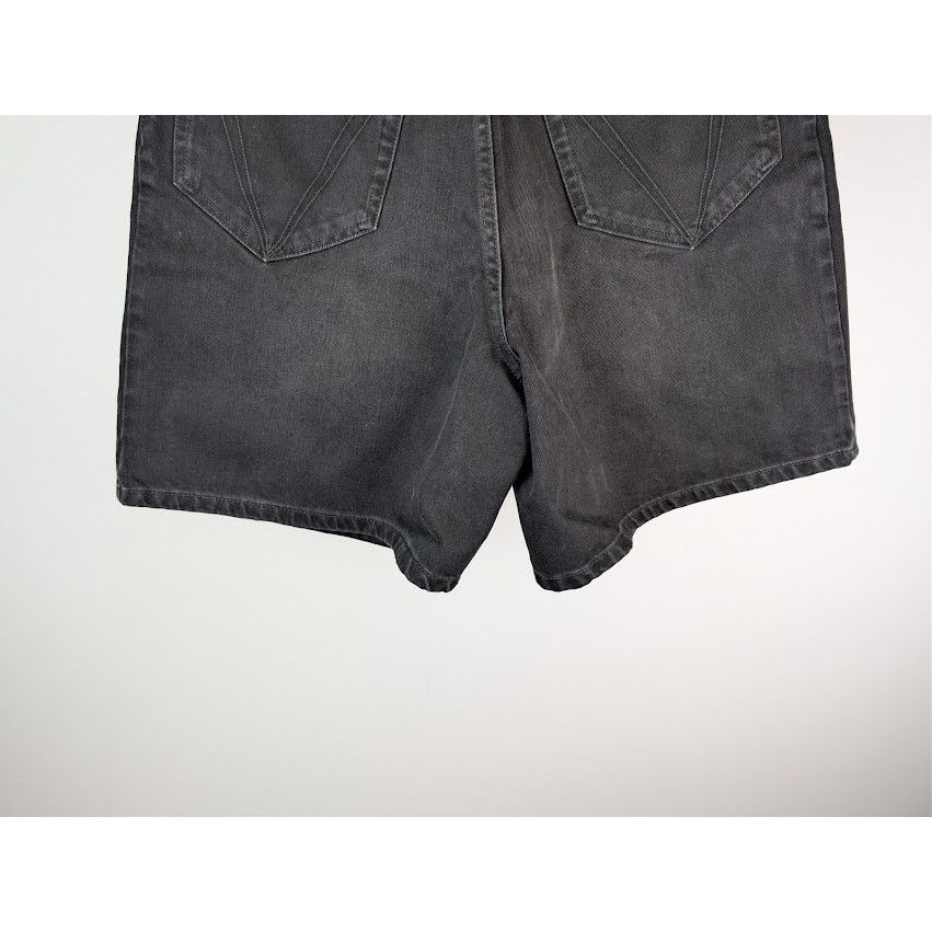 Vetements o1rshd1 Baggy Denim Shorts in Black Size US 30 / EU 46 - 14 Thumbnail
