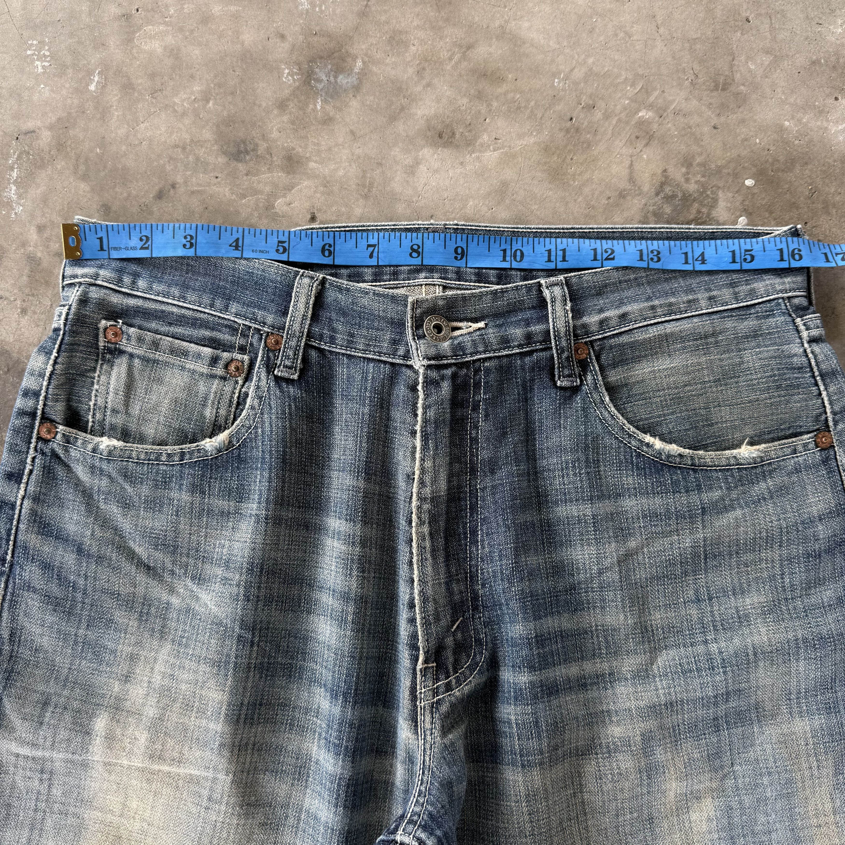 Levi's W33x28.5 Vintage Levi's 503 Rusty Denim Jean Pants Size US 33 - 6 Thumbnail