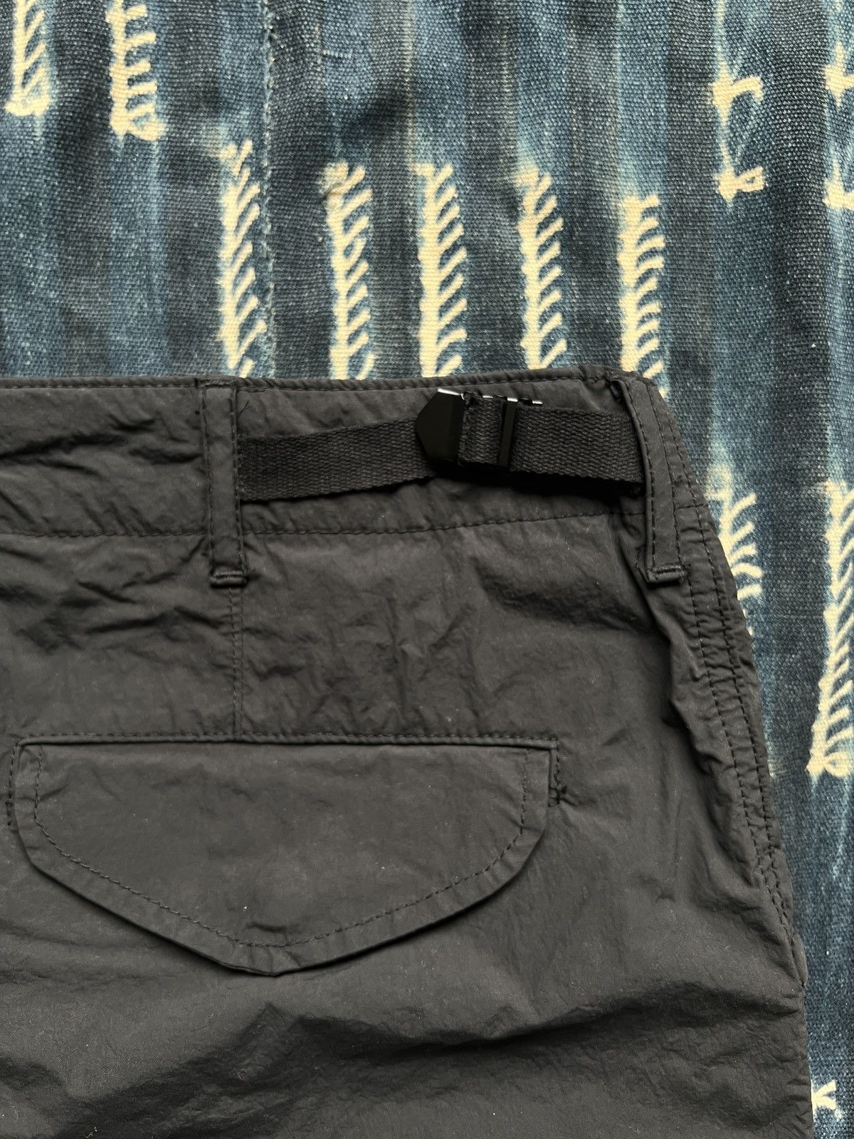 Japanese Brand Gorpcore Stonewashed Nylon M65 Track Pants Size US 32 / EU 48 - 8 Thumbnail