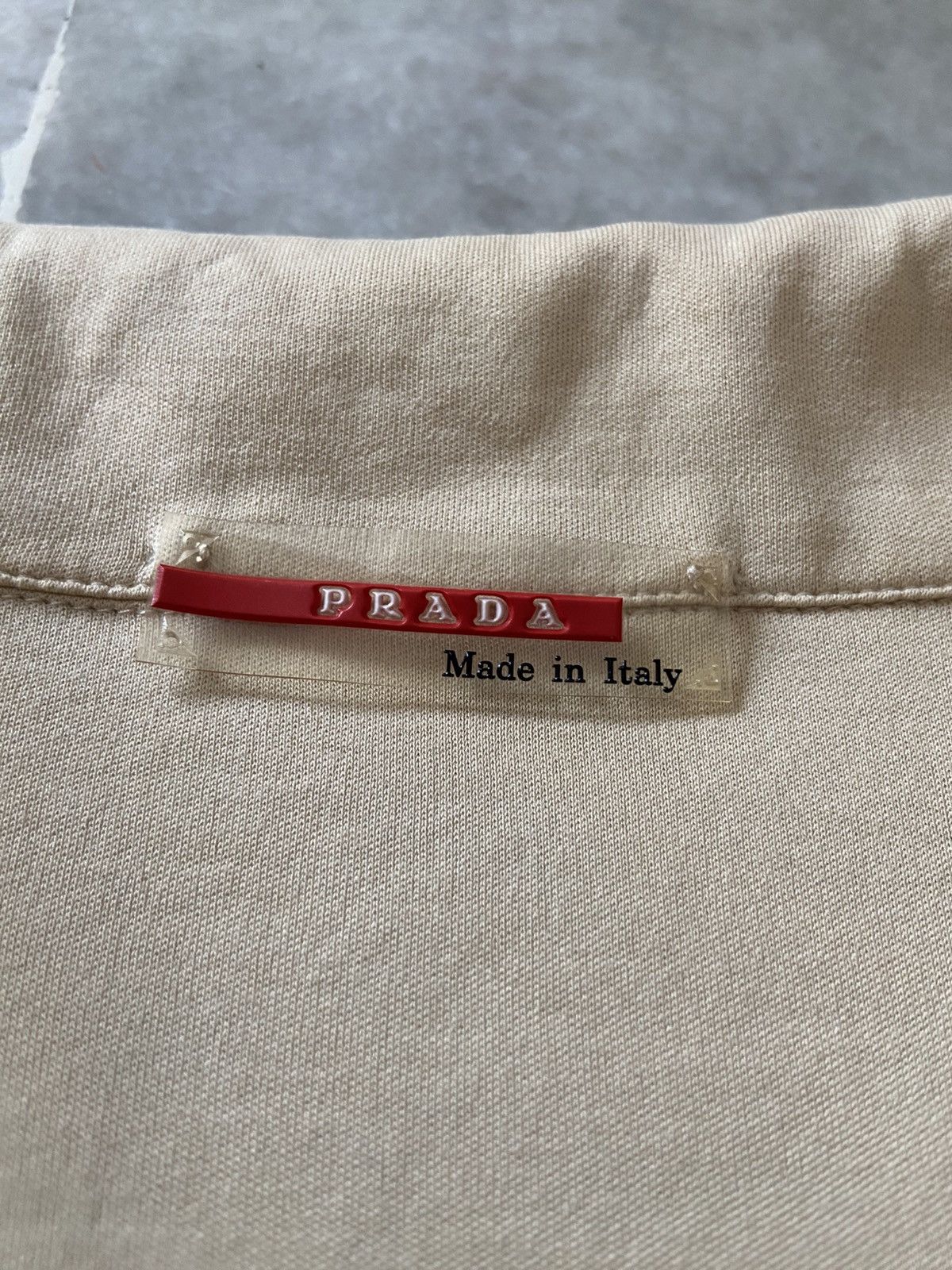 Prada Prada Long Sleeve Polo Shirt Size US L / EU 52-54 / 3 - 8 Thumbnail