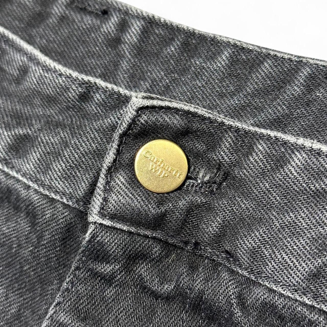 Carhartt Wip Carhartt Work in Progress Nash OG Double Knee Black Pants Size US 34 / EU 50 - 4 Thumbnail