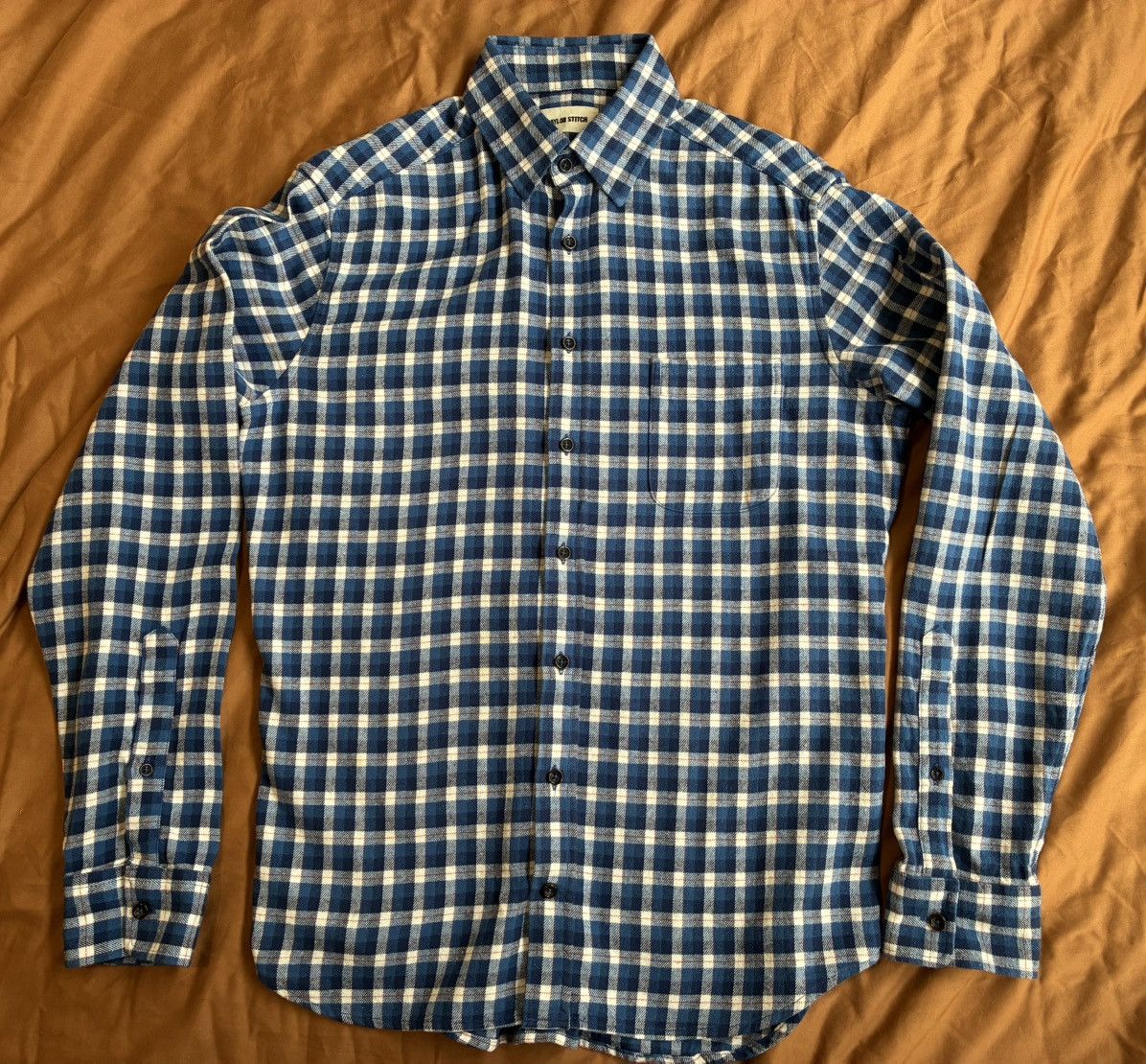 Taylor Stitch Taylor Stitch Blue flannel shirt in size 38. Size US M / EU 48-50 / 2 - 1 Thumbnail