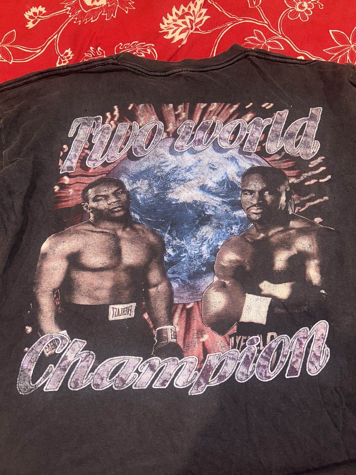 Vintage Vintage Mike Tyson rap tee Size US XL / EU 56 / 4 - 4 Thumbnail