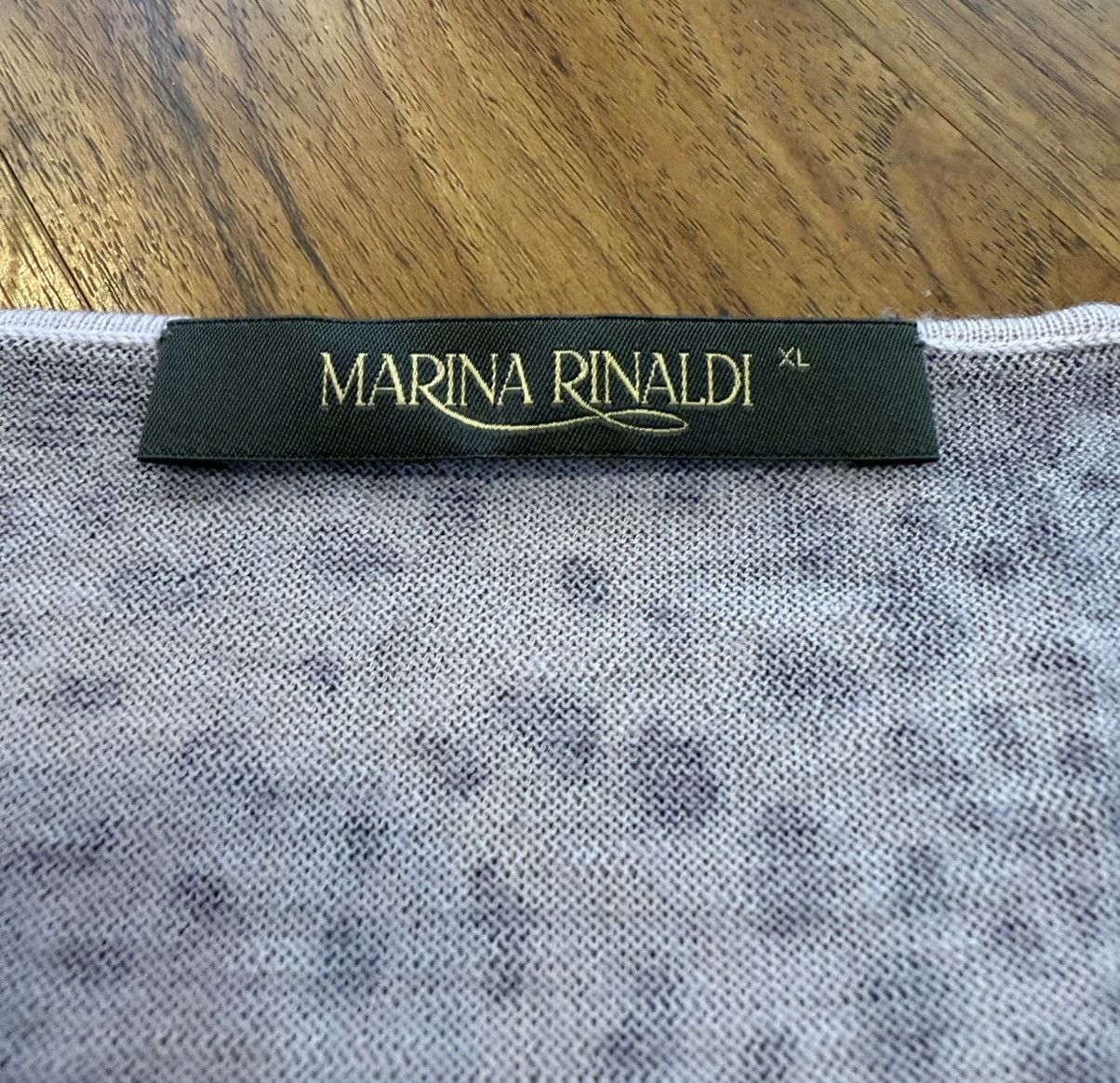 Marina Rinaldi Marina Rinaldi Sweater Blouse ITALY Lana Wool Japan Cheetah Size XL / US 12-14 / IT 48-50 - 3 Thumbnail