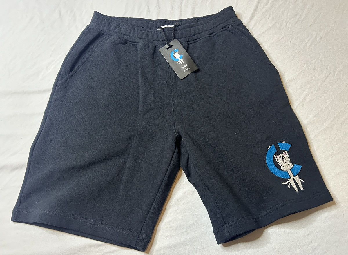 CLOT × RIPNDIP RIPNDIP X CLOT Black Sweat-Shorts Men’s Small Clottee Size US 30 / EU 46 - 1 Thumbnail
