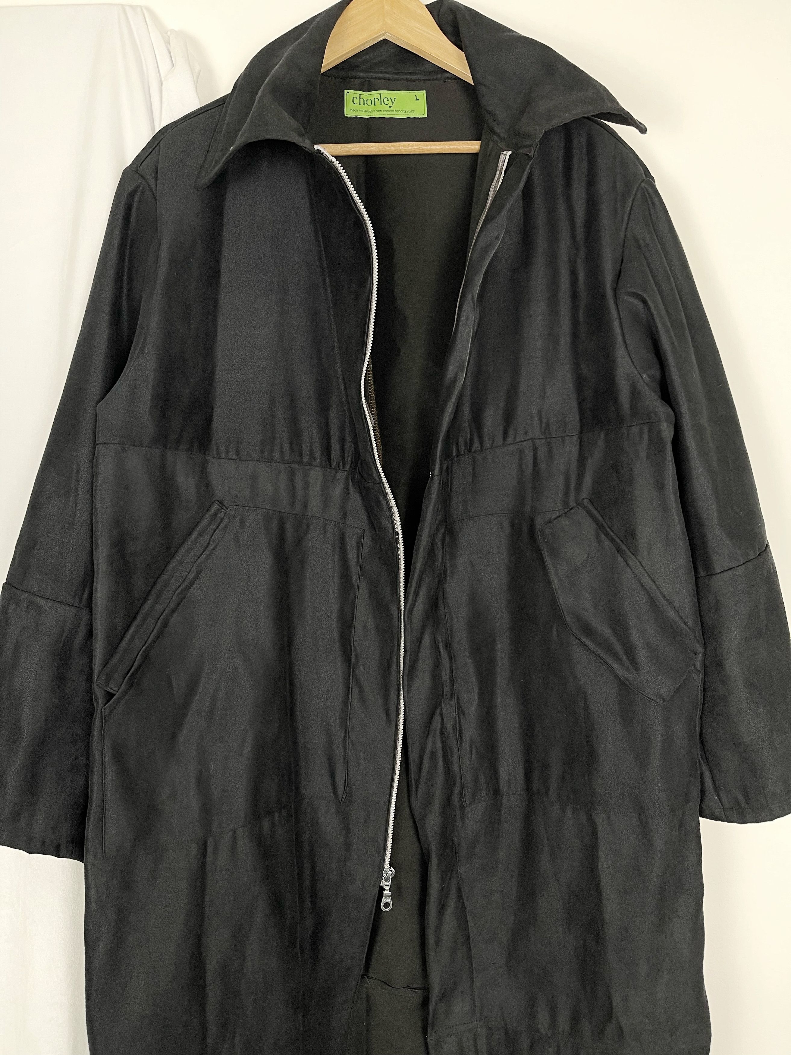 Chorley × Handmade Chorley AW Suede distressed raw hem cargo Military Parka Size US L / EU 52-54 / 3 - 2 Thumbnail