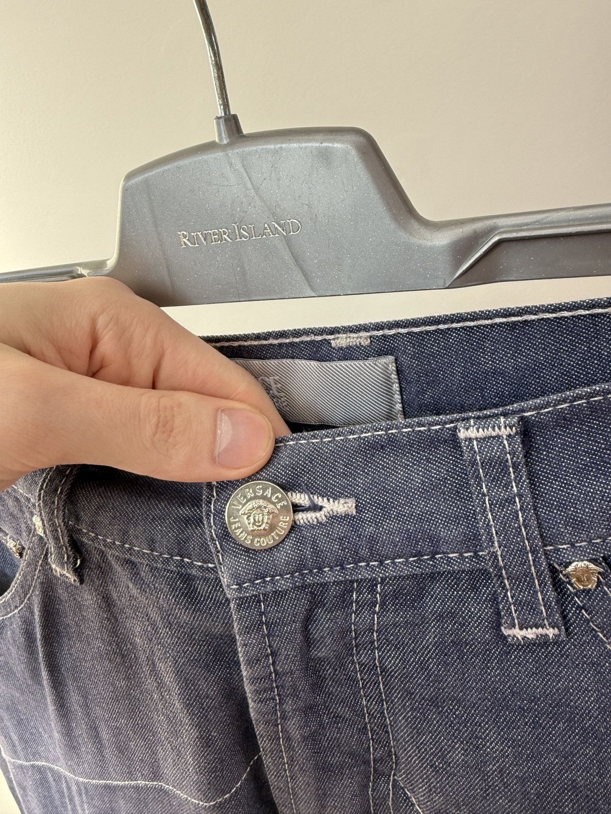 Versace Jeans Couture Vintage Versace Jeans Couture Denim women’s Pants Size 24" / US 00 / IT 34 - 6 Thumbnail